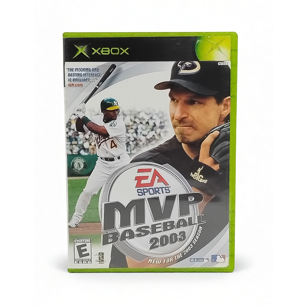 EA Sports MVP Baseball 2003 Xbox Game CIB Sim Sports Retro 2000s Gaming Disc